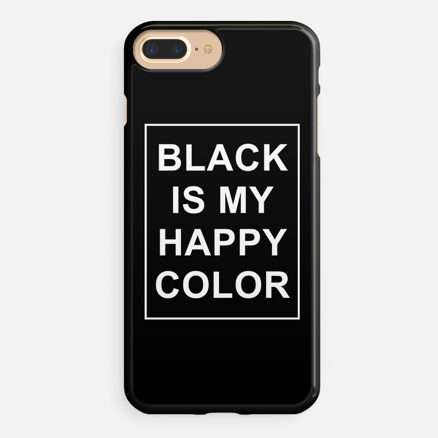 Чехол для мобильного Black is my happy color