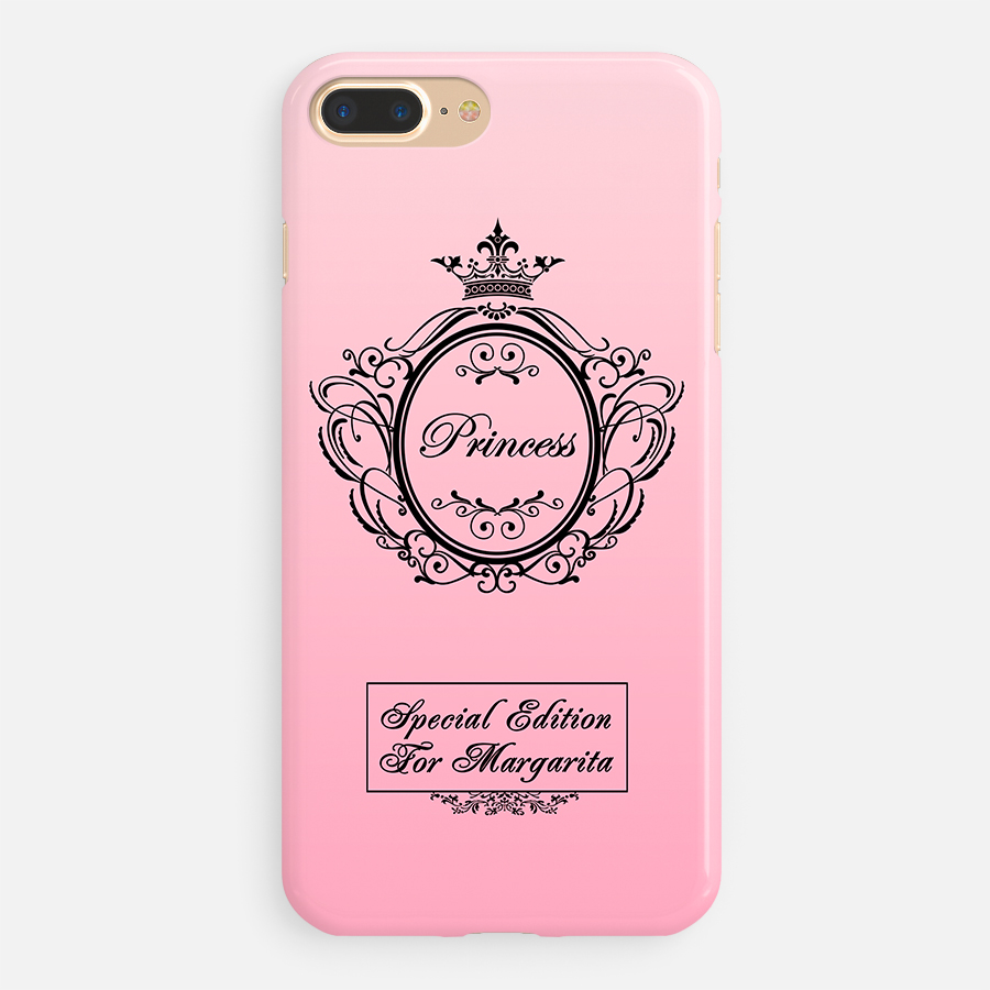 Чехол для телефона Розовый чехол принцесса с именем